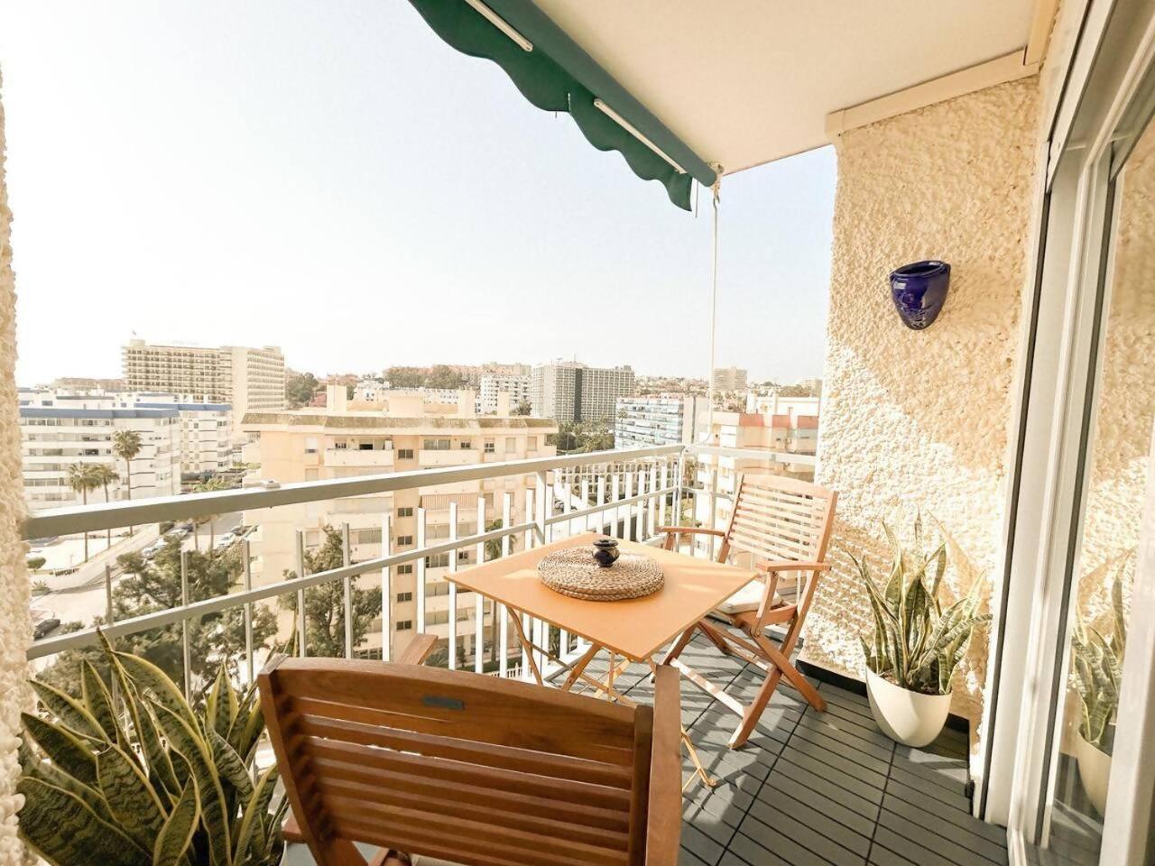 Ferienwohnung Vistas Al Mar A 1 Min De Playa Con Parkig Gratis Benalmádena Exterior foto