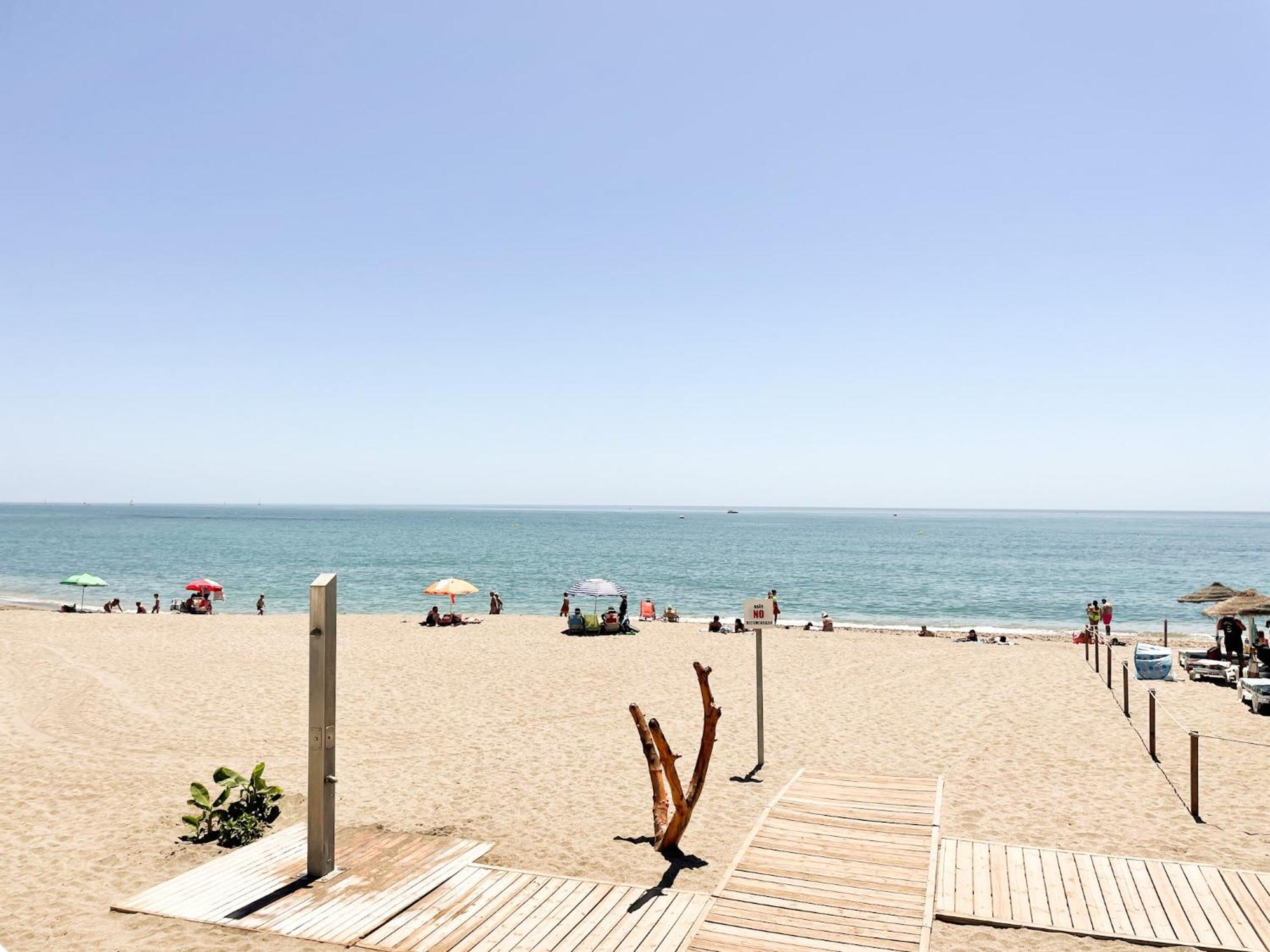 Ferienwohnung Vistas Al Mar A 1 Min De Playa Con Parkig Gratis Benalmádena Exterior foto